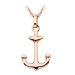Rose Gold Plated Steel Anchor Rose Gold Plated Steel Anchor